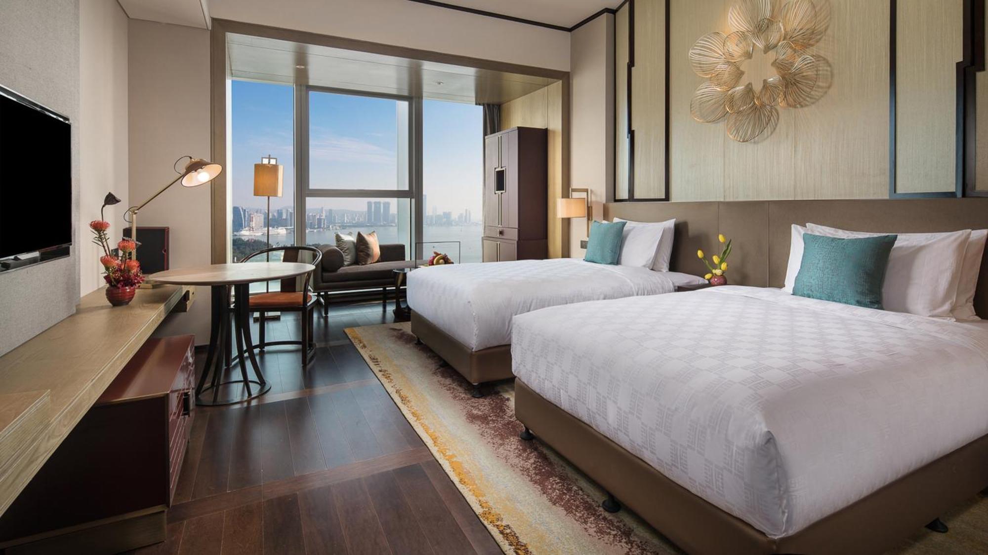 Hualuxe Xiamen Haicang Habour View ภายนอก รูปภาพ