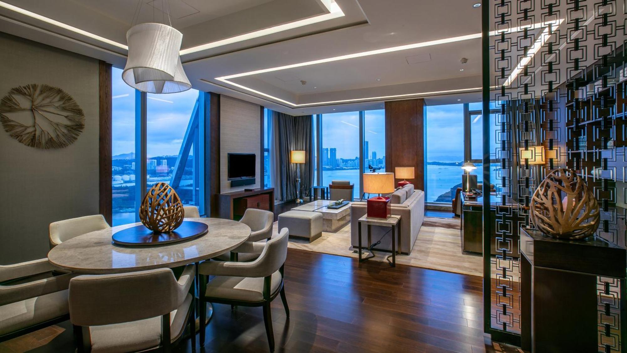 Hualuxe Xiamen Haicang Habour View ภายนอก รูปภาพ
